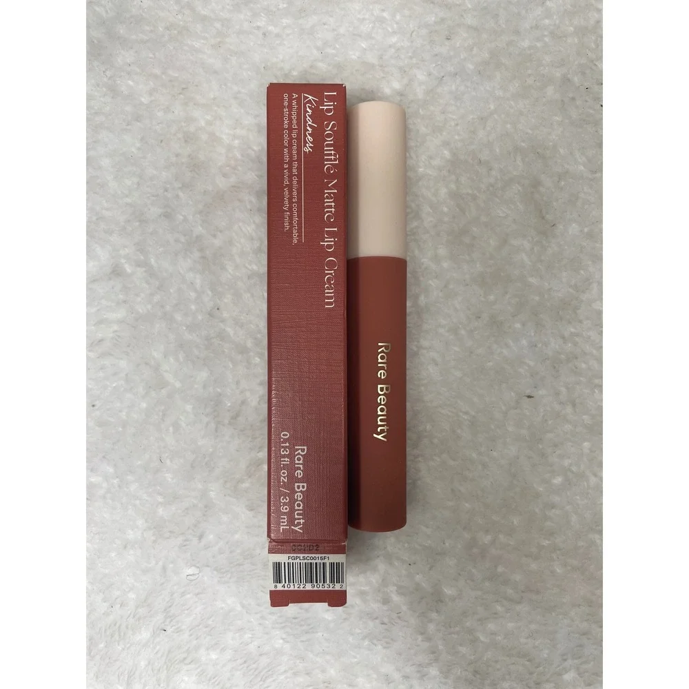 Rare Beauty Lip Souffle Matte Lip Cream Kindness Nude Pink 0.13oz New in Box